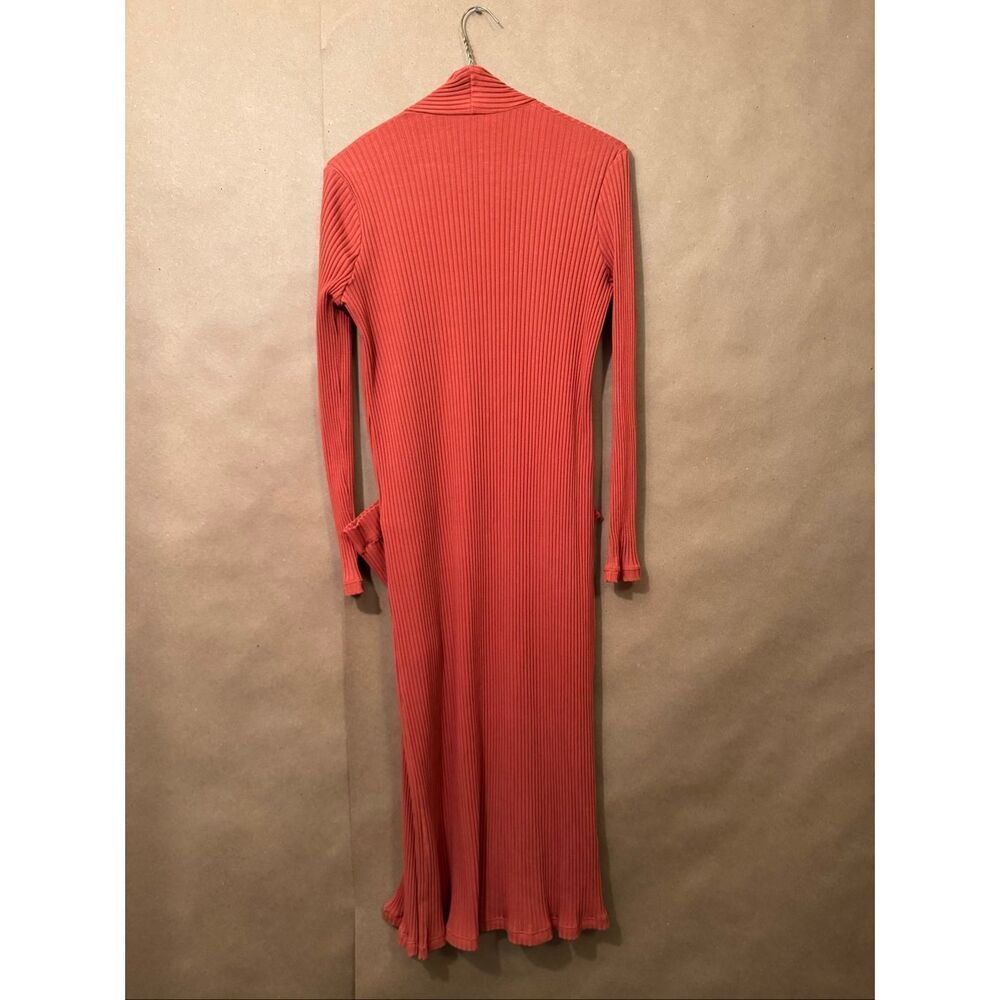 MAJE Milan Longline Ribbed Cardigan - Picture 8 of 8